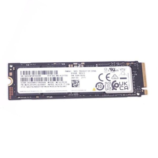 Samsung MZ-VL25120 512GB PCI-E SSD PM9A1 Series V NAND M.2